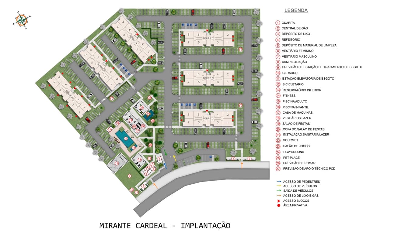 Plantas - Mirante Cardeal 1