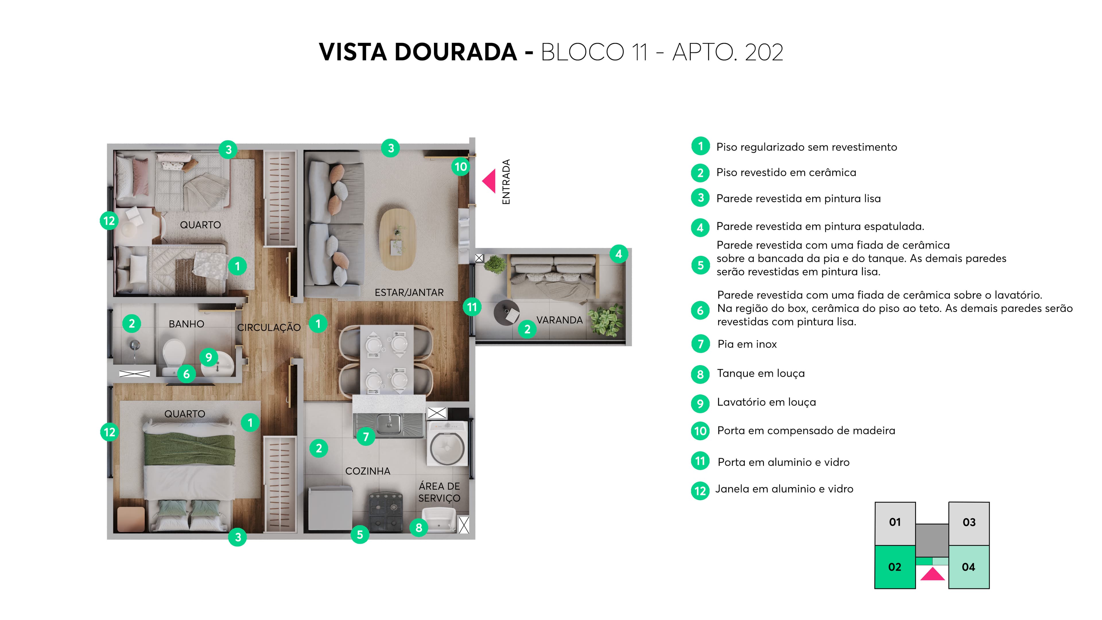 Plantas - Vista Dourada 3